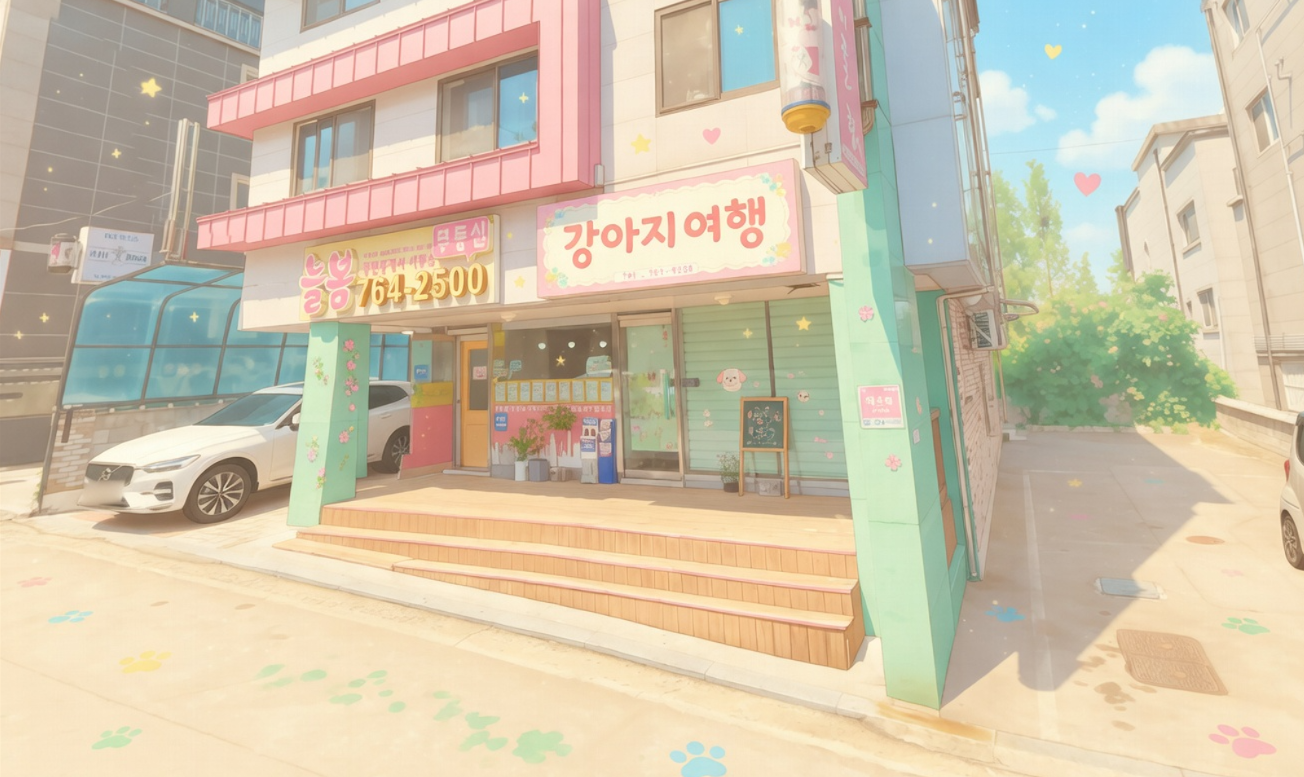 강아지여행.com 샵 전경